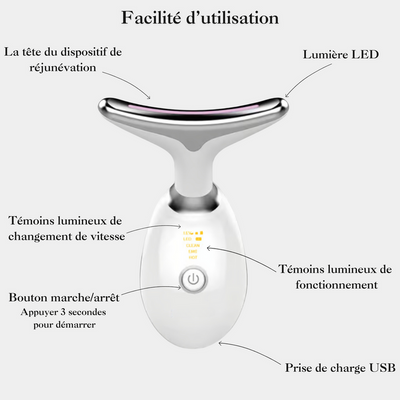 Sculpteur visage et cou – Lift, raffermit et rajeunit instantanément